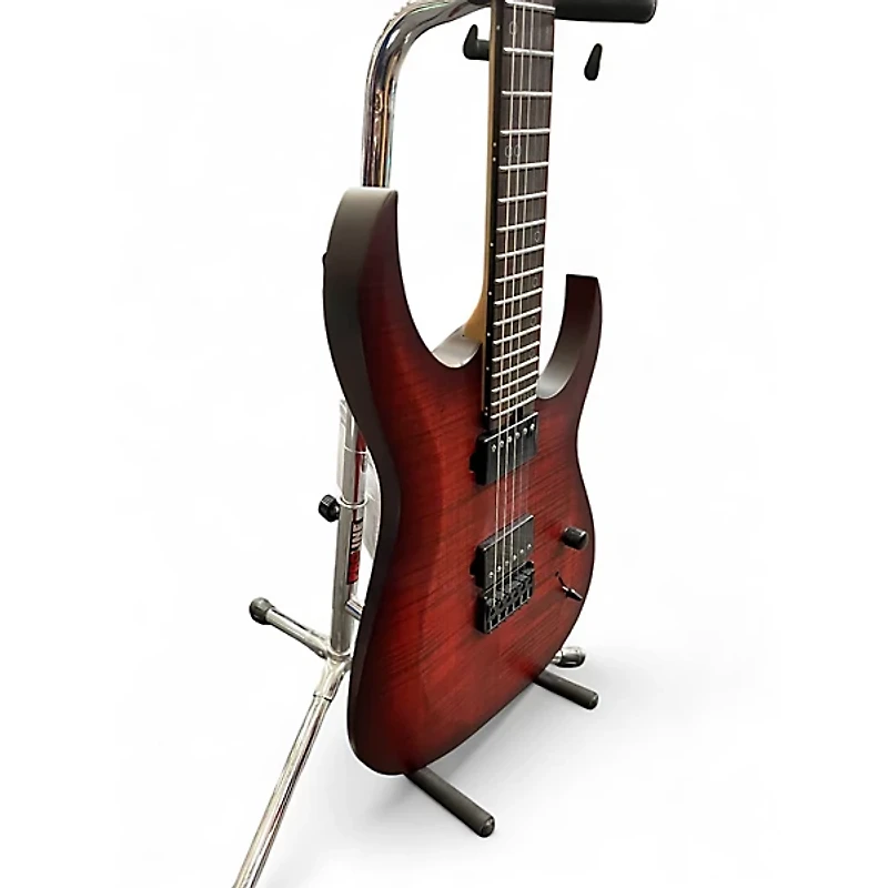 Used Schecter Guitar Research Sunset Extreme Scarlet Burst Solid Body Electric Guitar