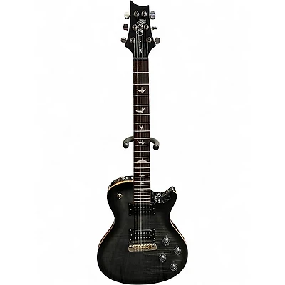 Used PRS 245 SE Trans Black Solid Body Electric Guitar
