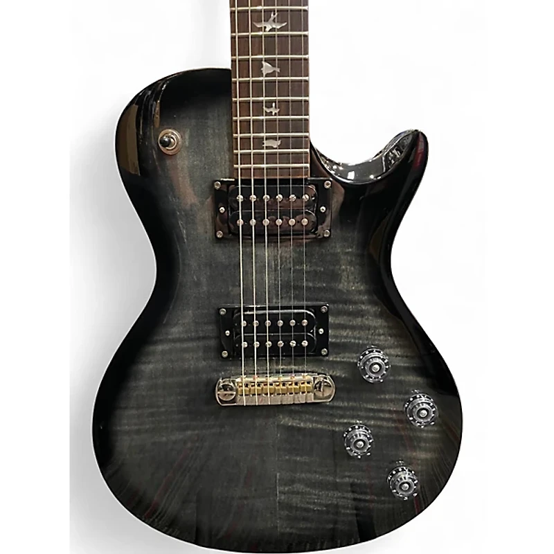 Used PRS 245 SE Trans Black Solid Body Electric Guitar