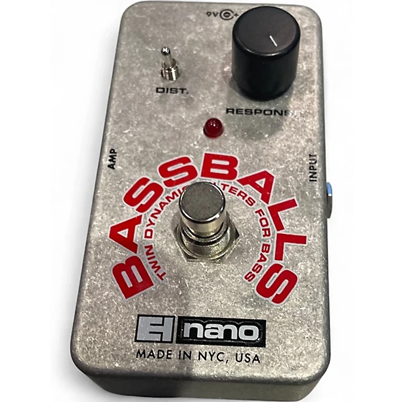 Used Electro-Harmonix Nano Bassballs Bass Effect Pedal