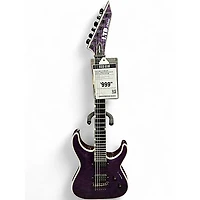 Used ESP LTD MH1000 Deluxe Trans Purple Solid Body Electric Guitar