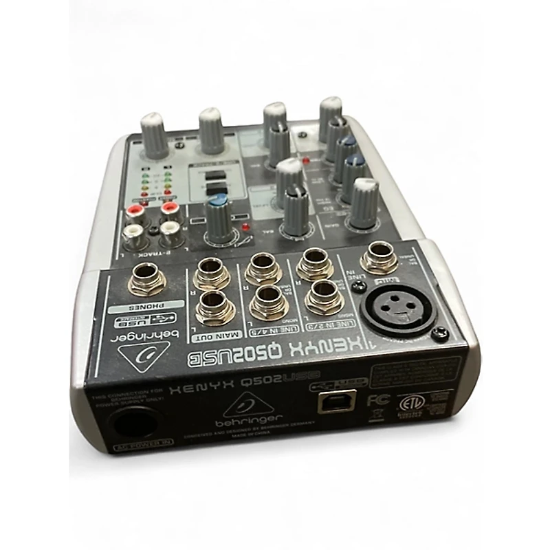 Used Behringer Xenyx Q502USB Unpowered Mixer