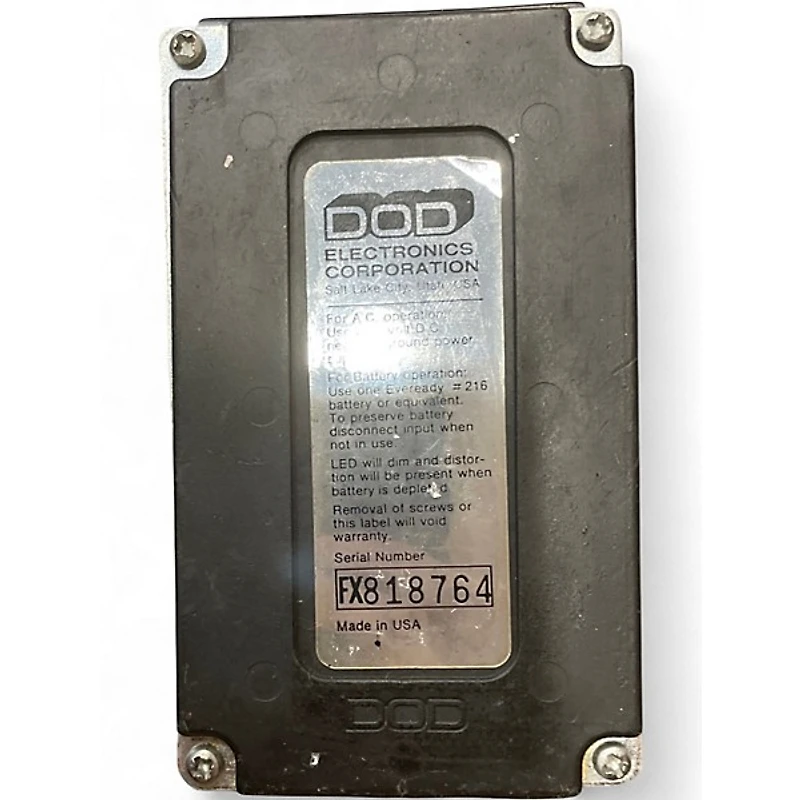 Used DOD FX55B SUPRA DISTORTION Effect Pedal