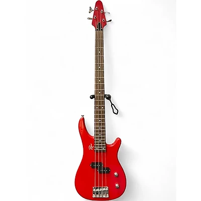 Used Rogue SX100B Red Electric Bass Guitar