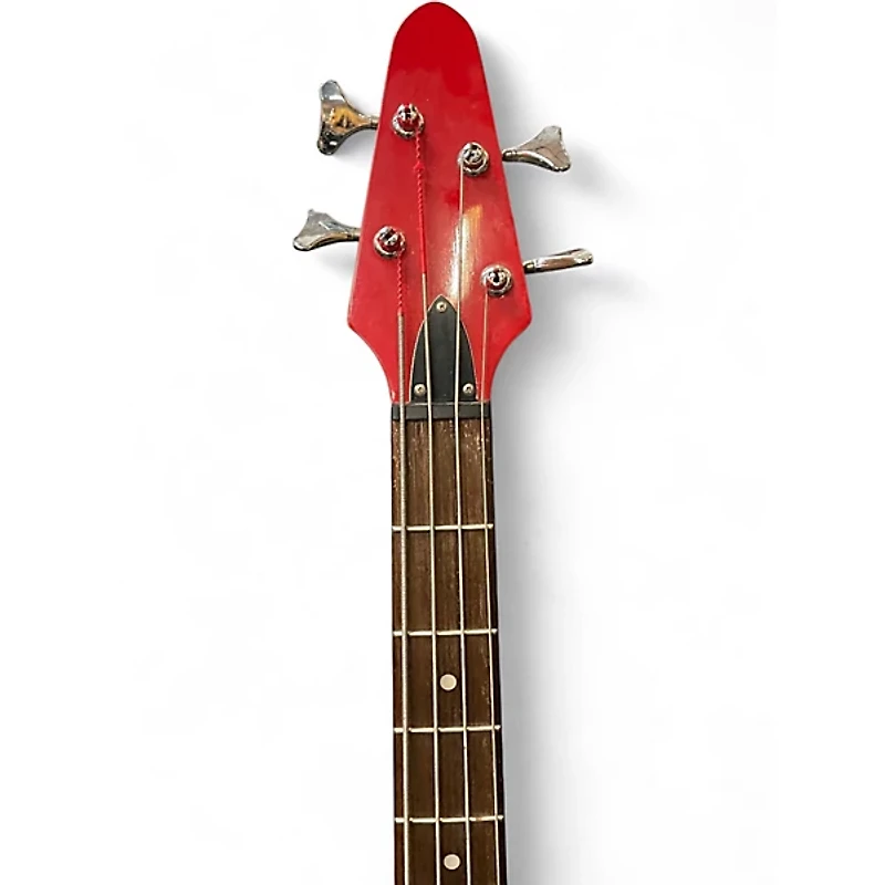 Used Rogue SX100B Red Electric Bass Guitar