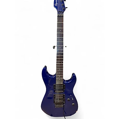 Used Squier Stagemaster Blue Solid Body Electric Guitar