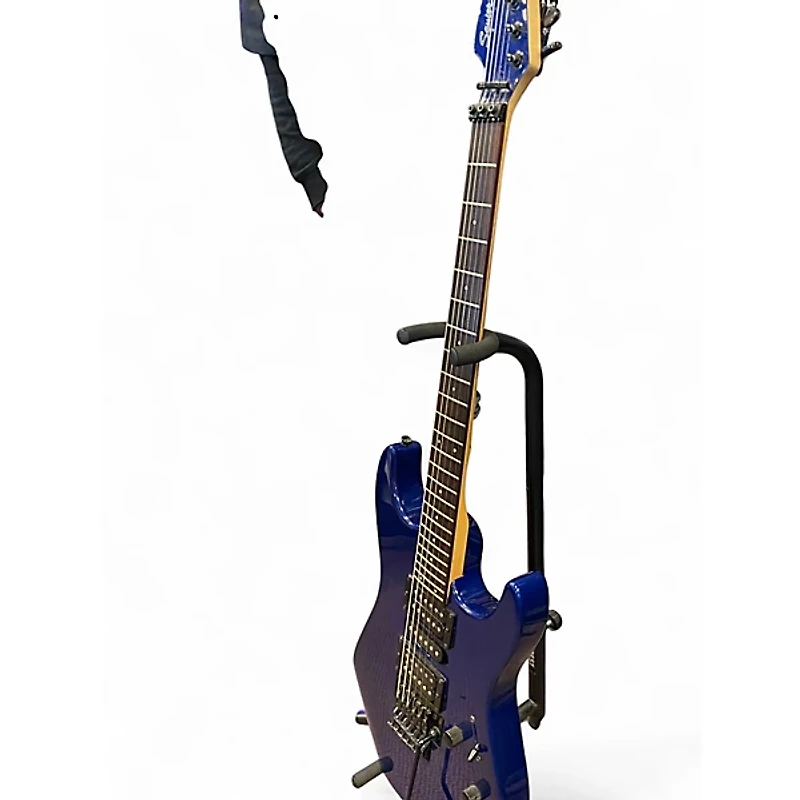 Used Squier Stagemaster Blue Solid Body Electric Guitar