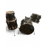 Used TAMA 4 Piece Swingstar Black Drum Kit