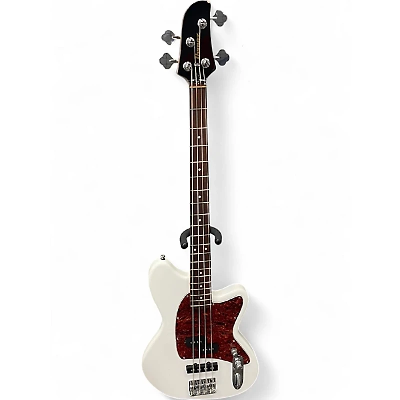 Used Ibanez TMB100 Alpine White Electric Bass Guitar