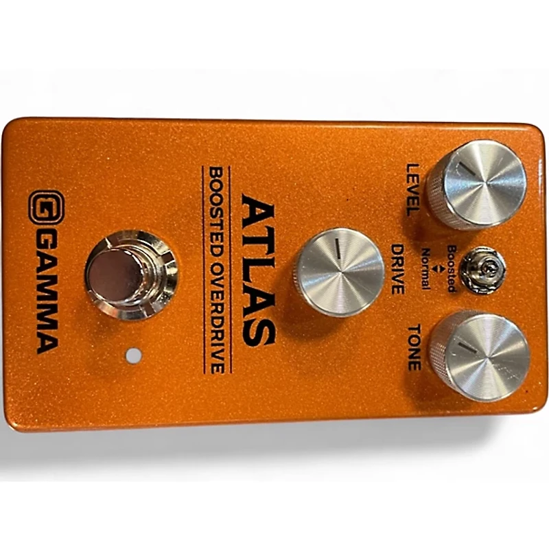 Used GAMMA ATLAS BOOSTED OVERDRIVE Effect Pedal