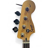 Used Squier Affinity Jazz Bass Black Electric Bass Guitar