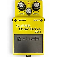 Used BOSS SD1 Super Overdrive Effect Pedal