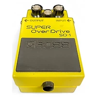 Used BOSS SD1 Super Overdrive Effect Pedal
