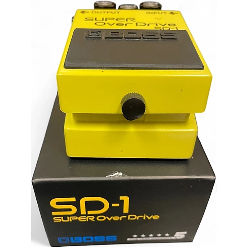 Used BOSS SD1 Super Overdrive Effect Pedal
