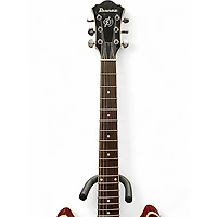 Used Ibanez AS73 Artcore Trans Red Hollow Body Electric Guitar