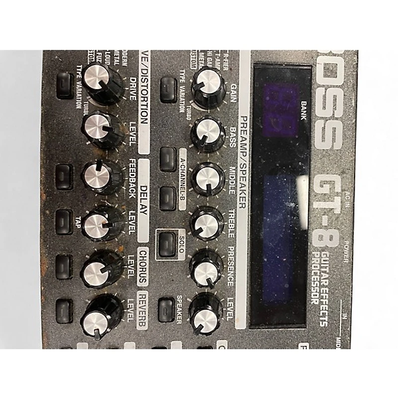 Used BOSS GT8 Guitar Effect Processor