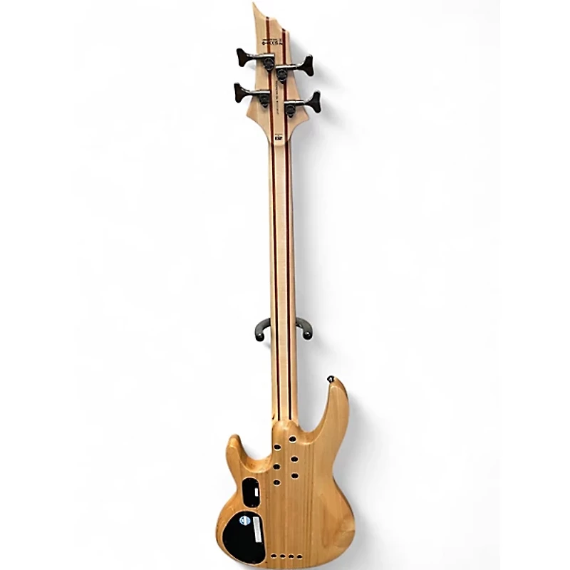 Used ESP LTD B204 Fretless NATURAL Electric Bass Guitar