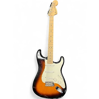 Used Fender American Special Stratocaster Color Sunburst Solid Body Electric Guitar