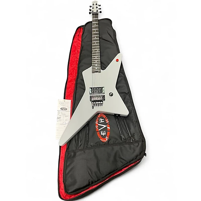Used EVH STAR LIMITED EDITION PRIMER GRAY Solid Body Electric Guitar