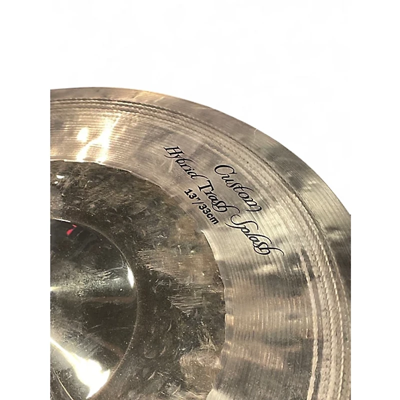 Used Zildjian 13in K Custom Hybrid Trash Splash Cymbal