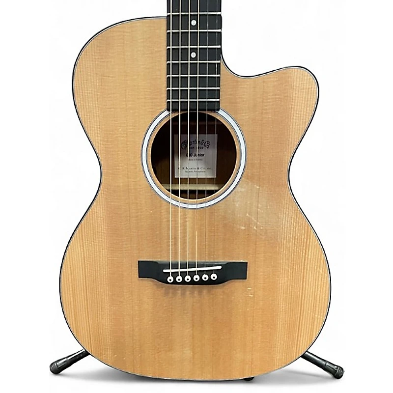 Used Martin 000 junior Natural Acoustic Electric Guitar