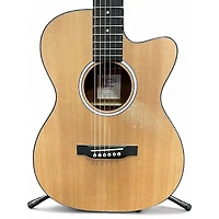 Used Martin 000 junior Natural Acoustic Electric Guitar