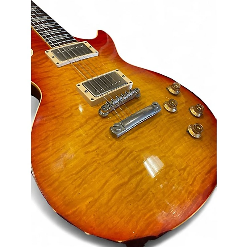 Used Gibson 2001 Custom Shop Les Paul R9 Art & Historic Reissue Cherry Sunburst Solid Body Electric Guitar