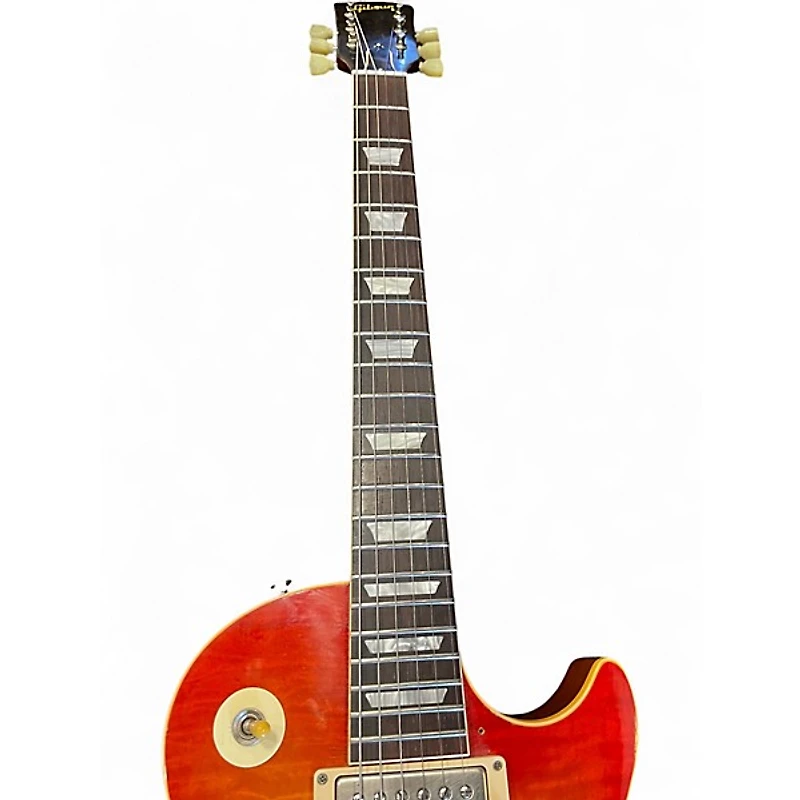 Used Gibson 2001 Custom Shop Les Paul R9 Art & Historic Reissue Cherry Sunburst Solid Body Electric Guitar