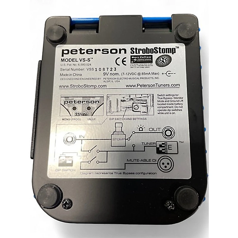 Used Peterson Strobostomp Tuner Pedal