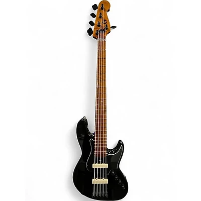 Used Maruszczyk ELWOOD CUSTOM 5 Black Electric Bass Guitar