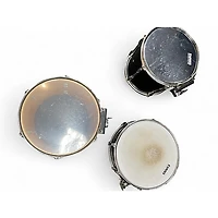 Used Pearl 4 Piece Export Black Drum Kit