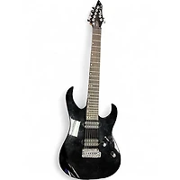 Used Cort solo 7 Black Solid Body Electric Guitar