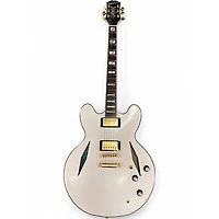 Used Epiphone EMILY WOLFE SHERATON WHITE Hollow Body Electric Guitar