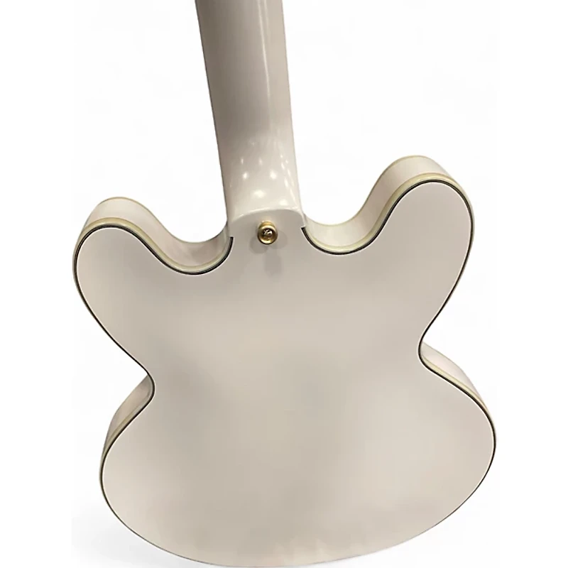 Used Epiphone EMILY WOLFE SHERATON WHITE Hollow Body Electric Guitar