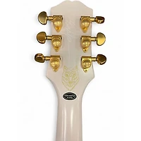 Used Epiphone EMILY WOLFE SHERATON WHITE Hollow Body Electric Guitar
