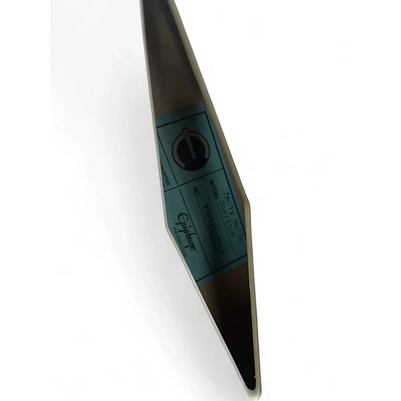 Used Epiphone EMILY WOLFE SHERATON WHITE Hollow Body Electric Guitar