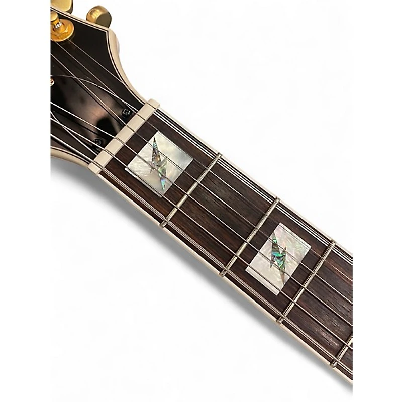 Used Epiphone EMILY WOLFE SHERATON WHITE Hollow Body Electric Guitar