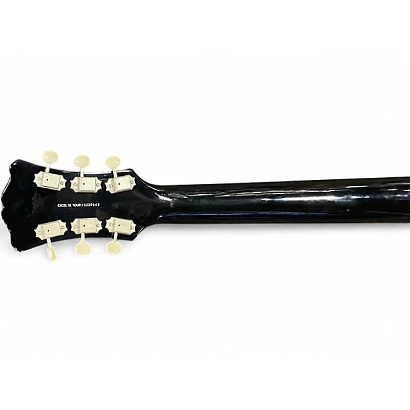 Used D'Angelico EXCEL SS TOUR Black Hollow Body Electric Guitar