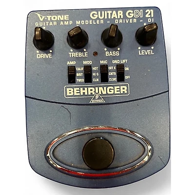 Used Behringer GDI21 V-Tone Guitar Driver Effect Pedal