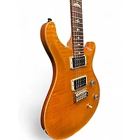 Used PRS CE24 Trans Amber Solid Body Electric Guitar