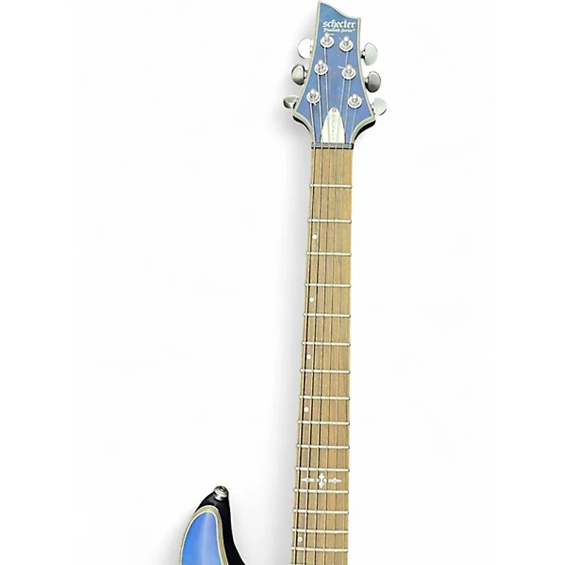 Used Schecter Guitar Research C1 Platinum Blue Solid Body Electric Guitar