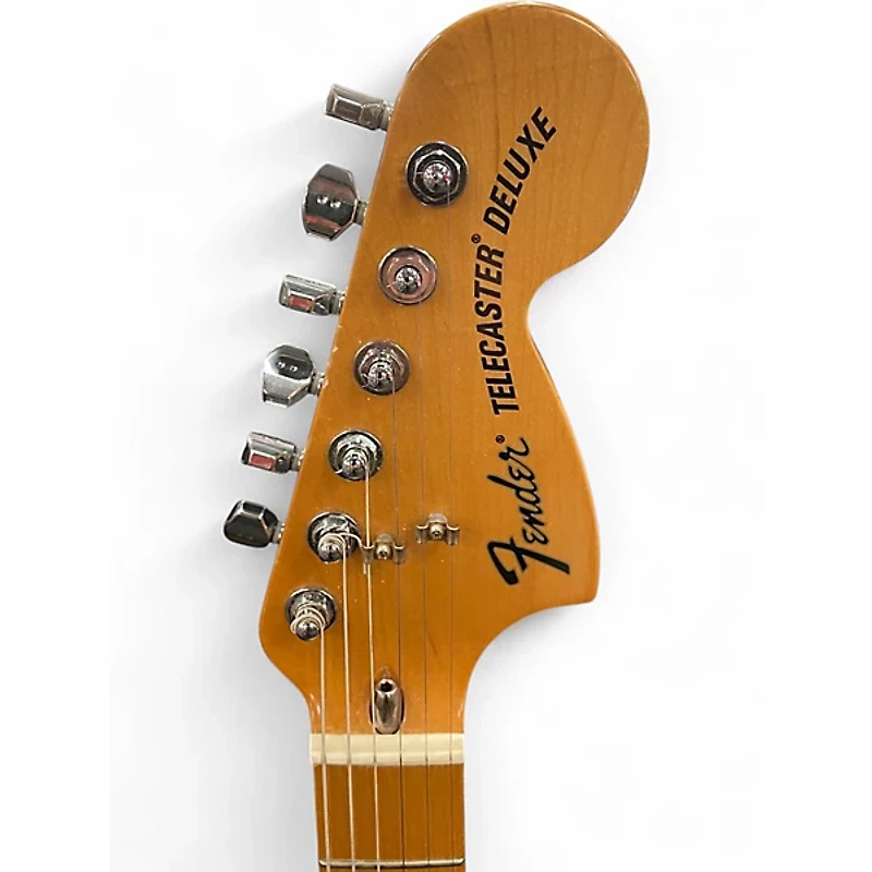 Used Fender Classic Player Telecaster Deluxe Black Solid Body Electric Guitar