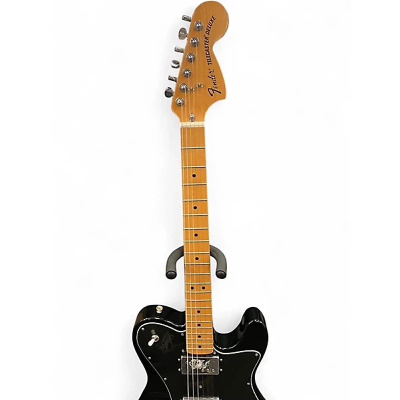 Used Fender Classic Player Telecaster Deluxe Black Solid Body Electric Guitar