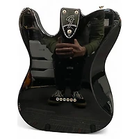 Used Fender Classic Player Telecaster Deluxe Black Solid Body Electric Guitar