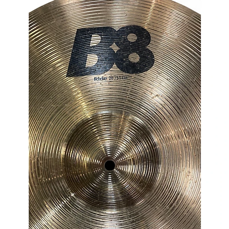 Used SABIAN 20in B8 Ride Cymbal