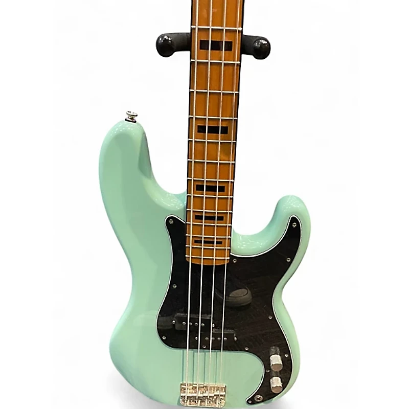 Used Squier FSR Classic Vibe '70s Precision Bass Surf Green Electric Bass Guitar