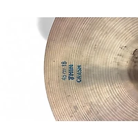 Used Bosphorus Cymbals 18in TRADITIONAL CRASH Cymbal