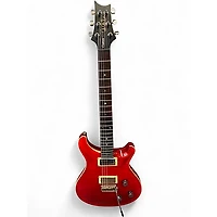 Used PRS CE22 Red Solid Body Electric Guitar