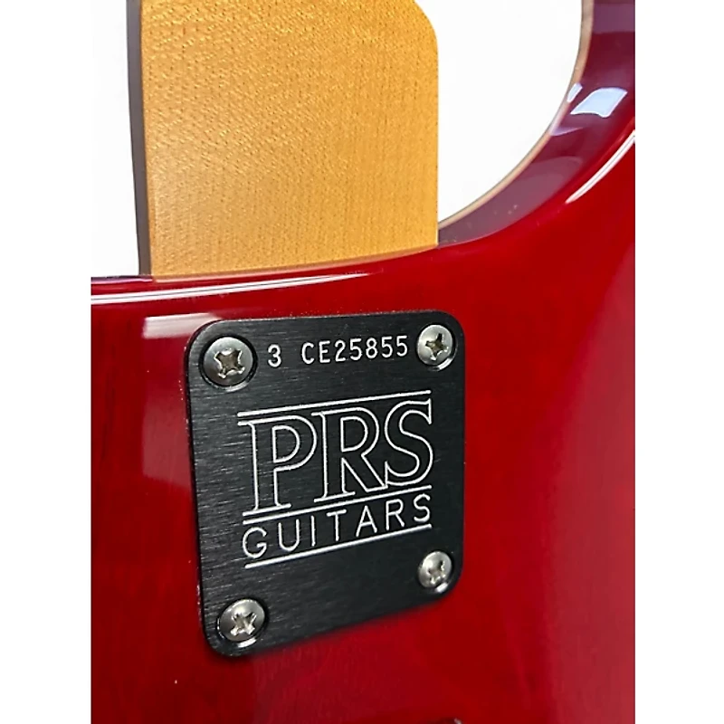 Used PRS CE22 Red Solid Body Electric Guitar