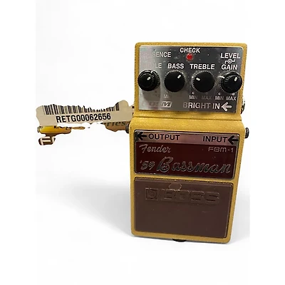 Used BOSS FBM1 Fender 59 Bassman Effect Pedal